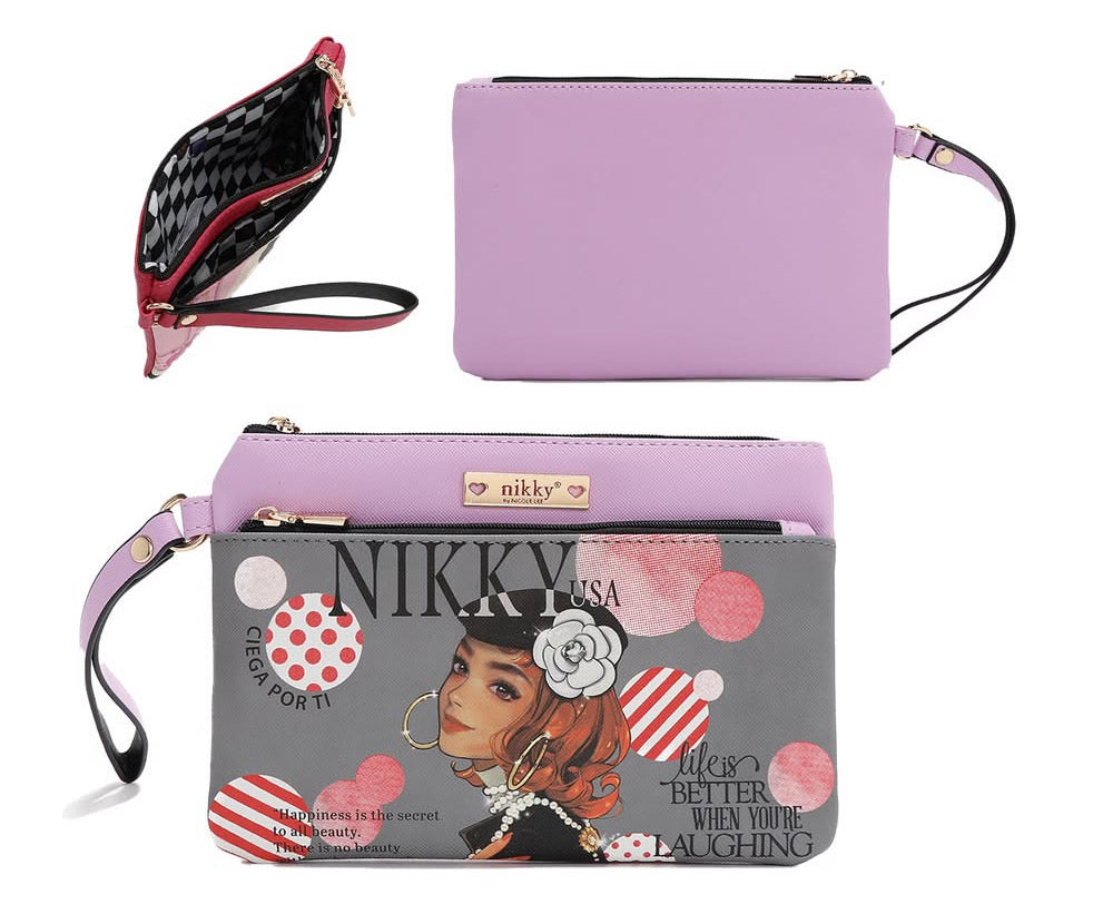 Τσαντάκι καλλυντικών με φερμουάρ της Nikky NK21009