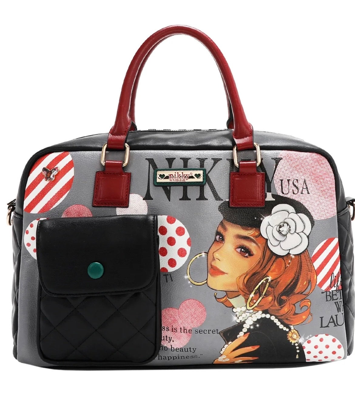ΤΣΑΝΤΑ NIKKY BOSTON NK12817 NIKKY Blind FOR YOU