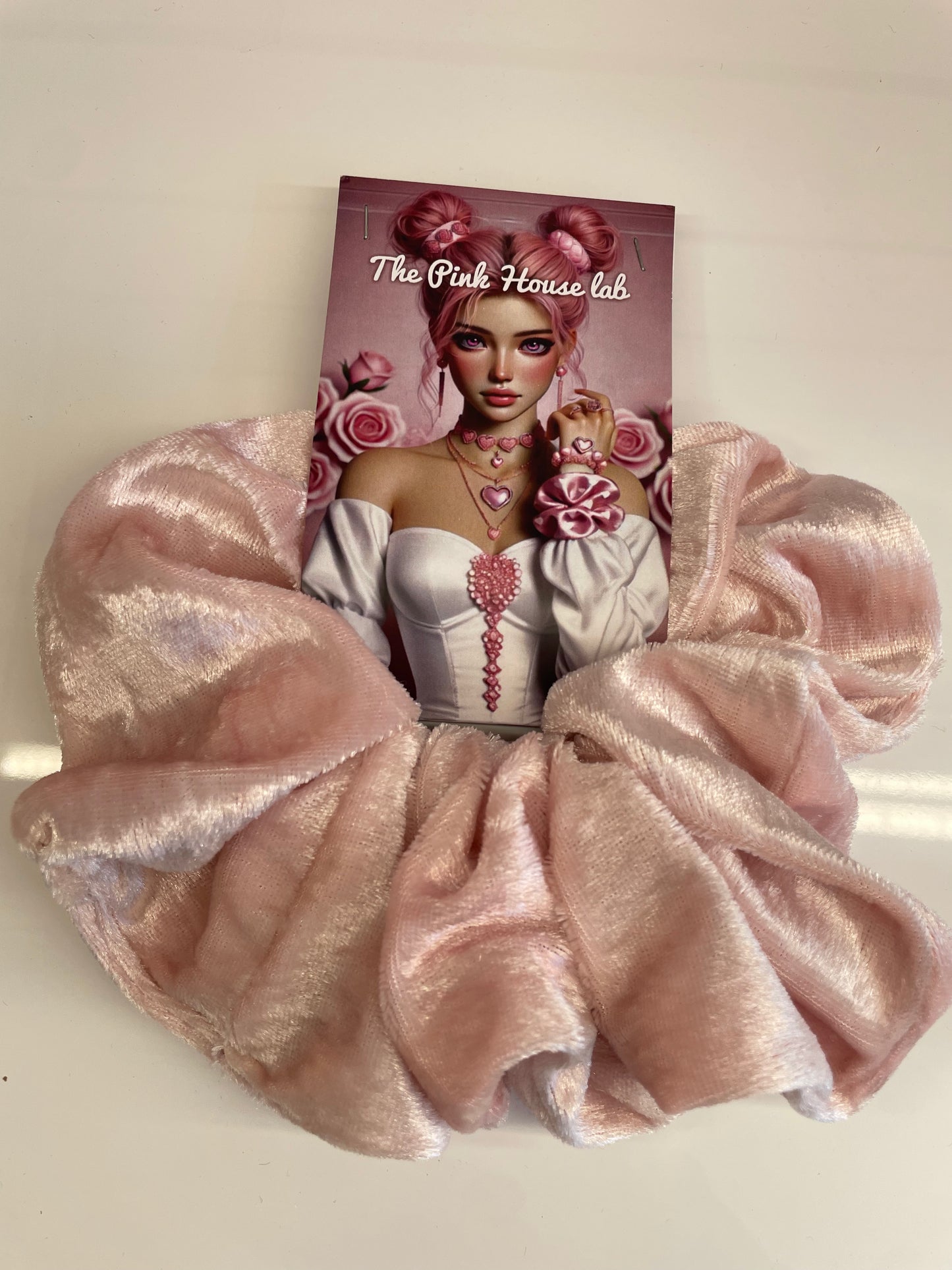 Χειροποίητο scrunchie βελούδο